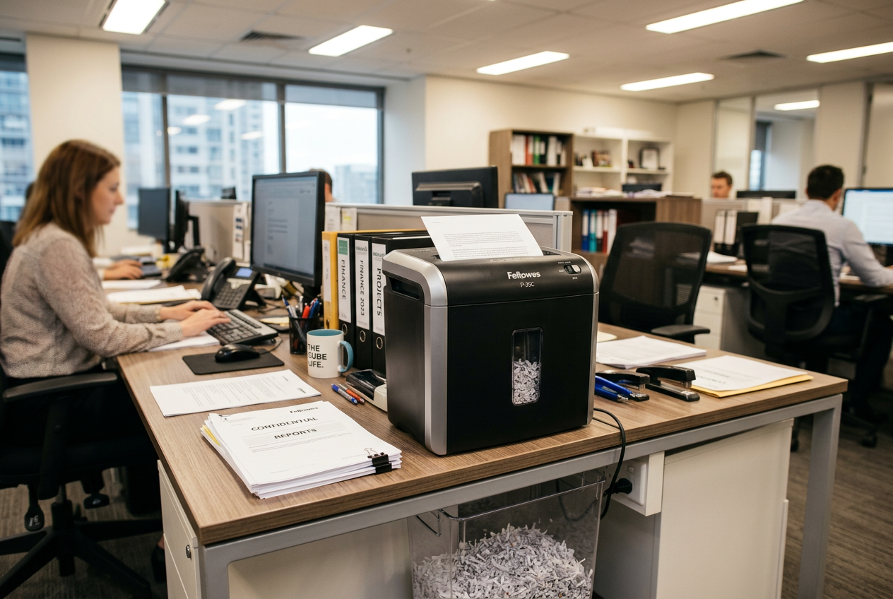 Fellowes Powershred P-35C Aktenvernichter im test